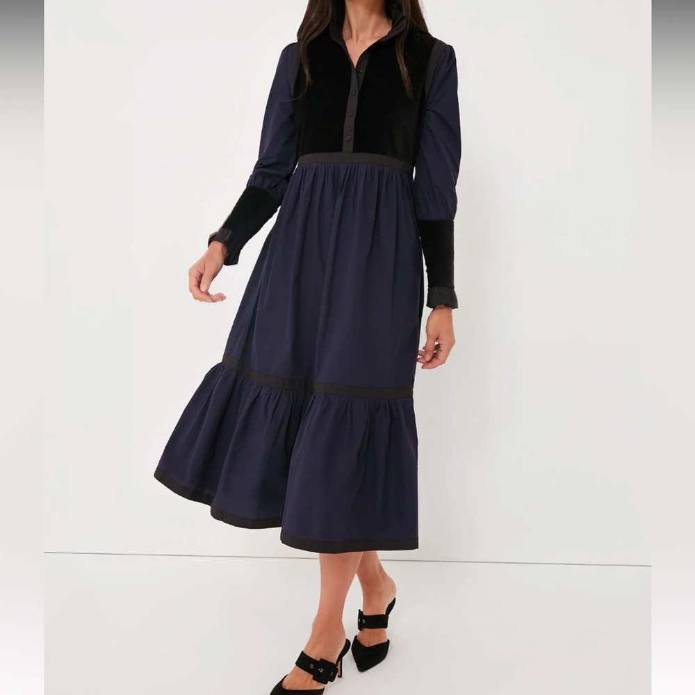 BATSHEVA

Navy Kavita Dress